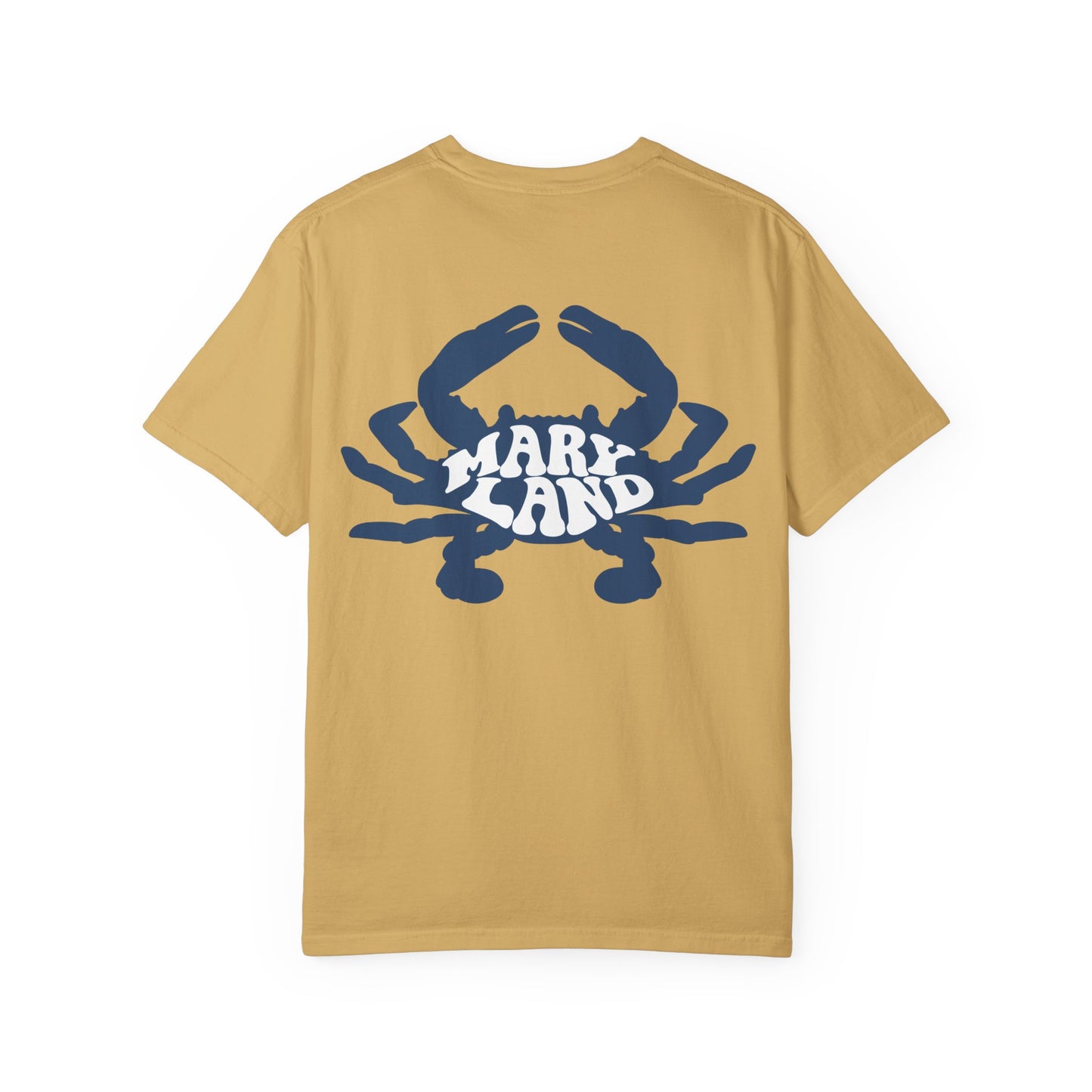 Maryland Crab Graphic T-Shirt, Unisex Beachwear, Nautical Tee, Summer Style, Gift for Ocean Lovers, Casual Wear