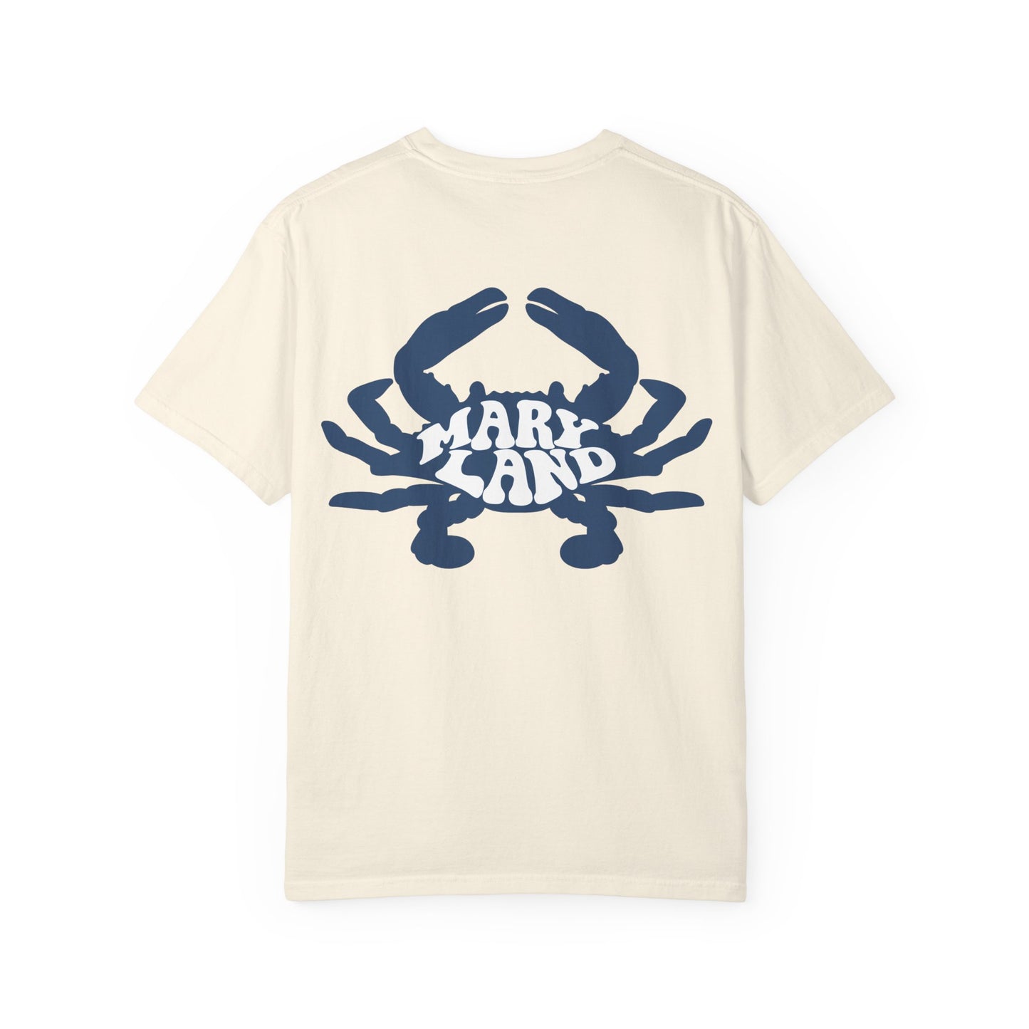 Maryland Crab Graphic T-Shirt, Unisex Beachwear, Nautical Tee, Summer Style, Gift for Ocean Lovers, Casual Wear