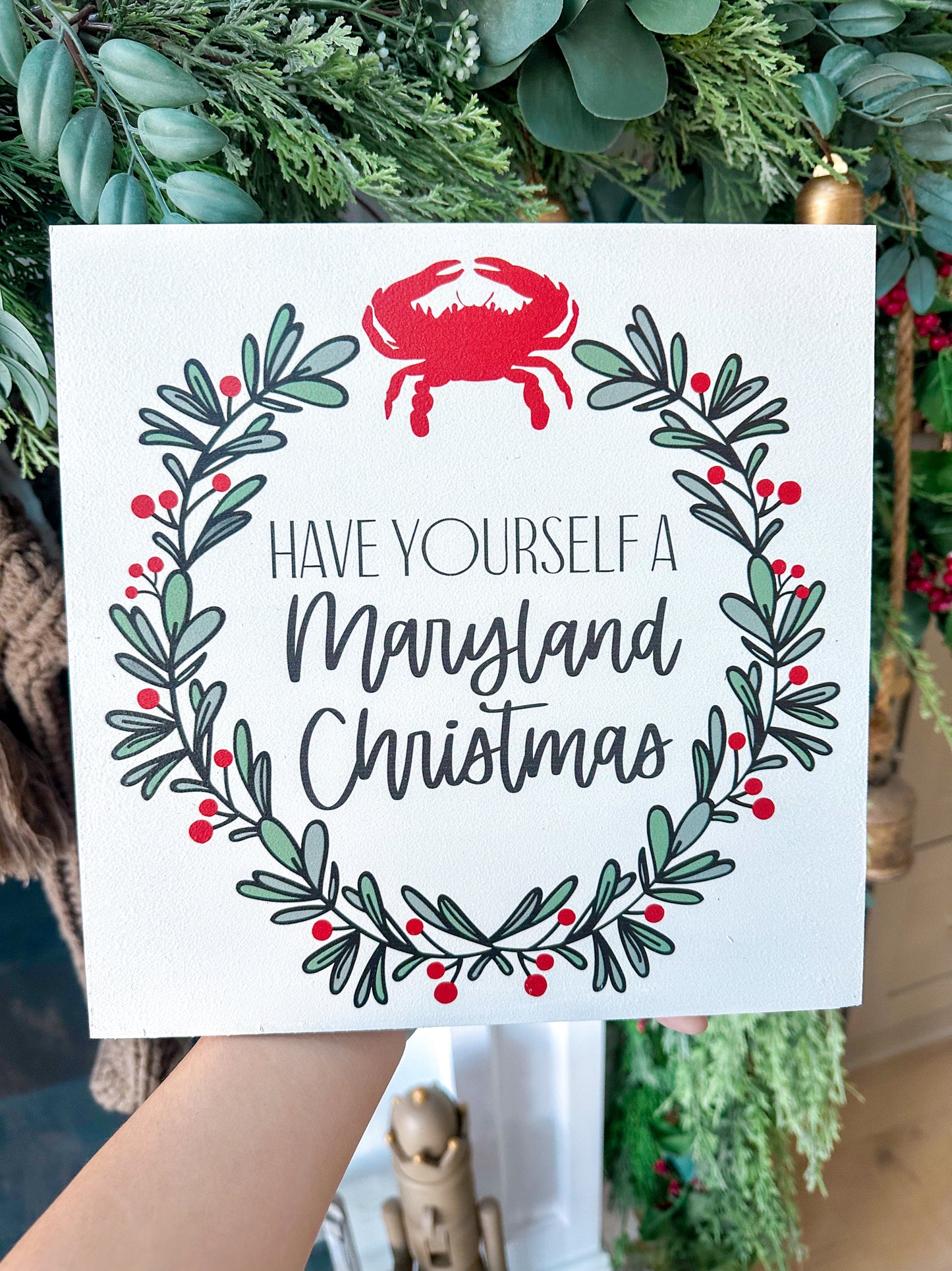 A Maryland Christmas sign
