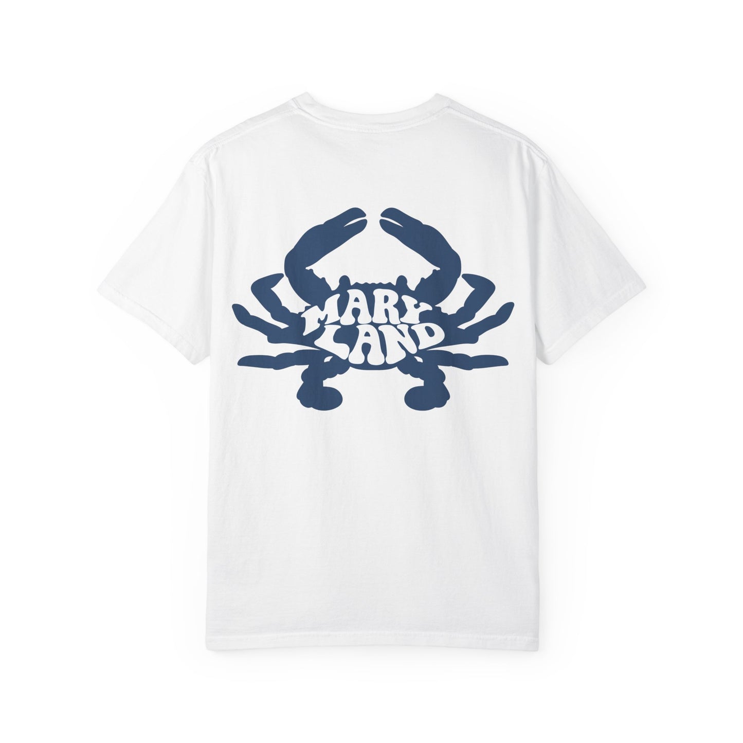 Maryland Crab Graphic T-Shirt, Unisex Beachwear, Nautical Tee, Summer Style, Gift for Ocean Lovers, Casual Wear