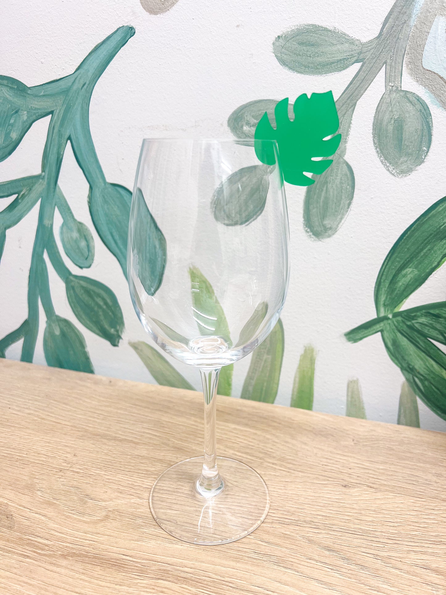Monstera Leaf Drink Tag