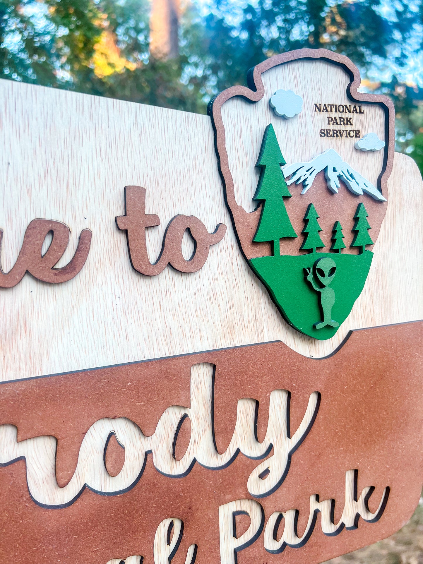 National Park sign