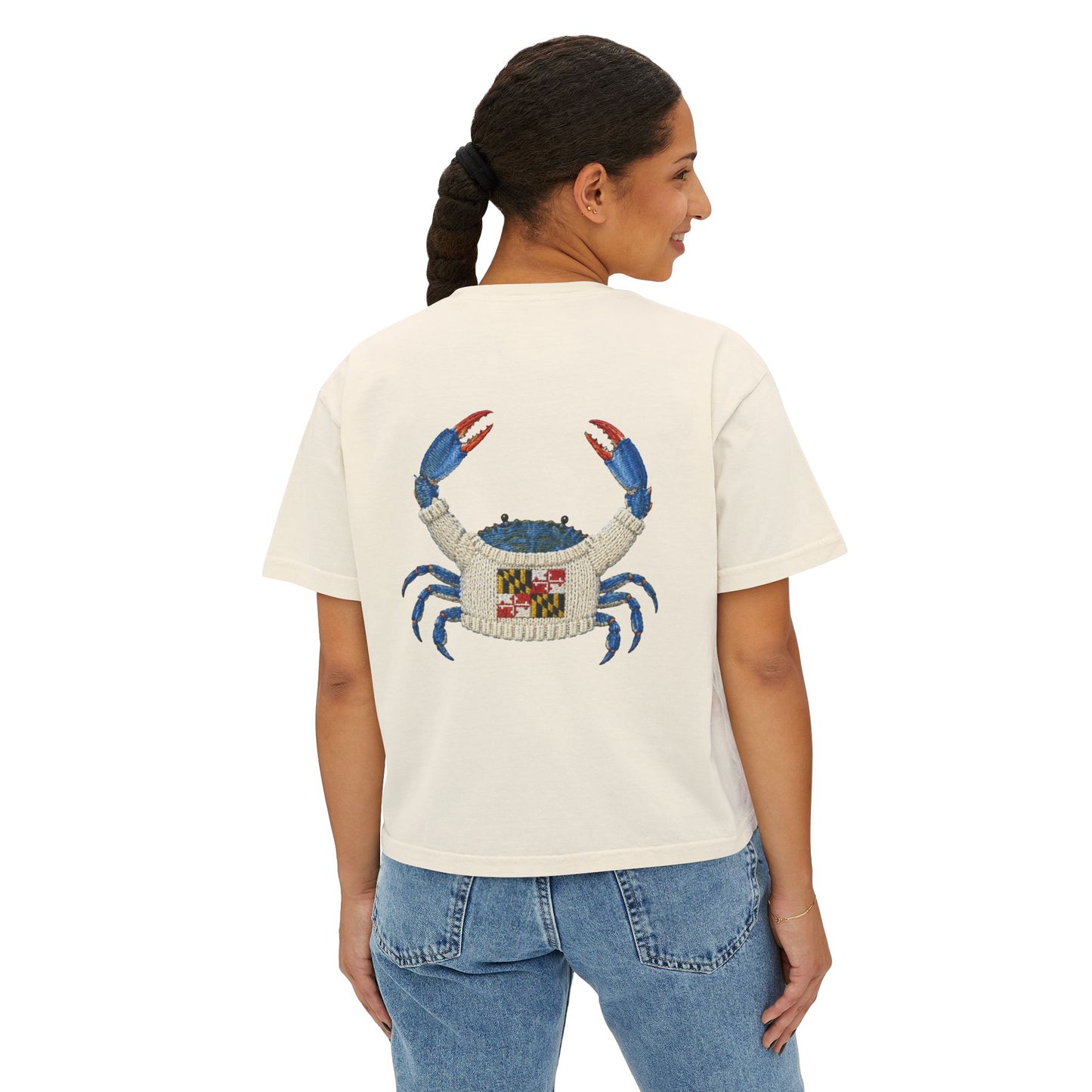 East Coast Crab Crop Top