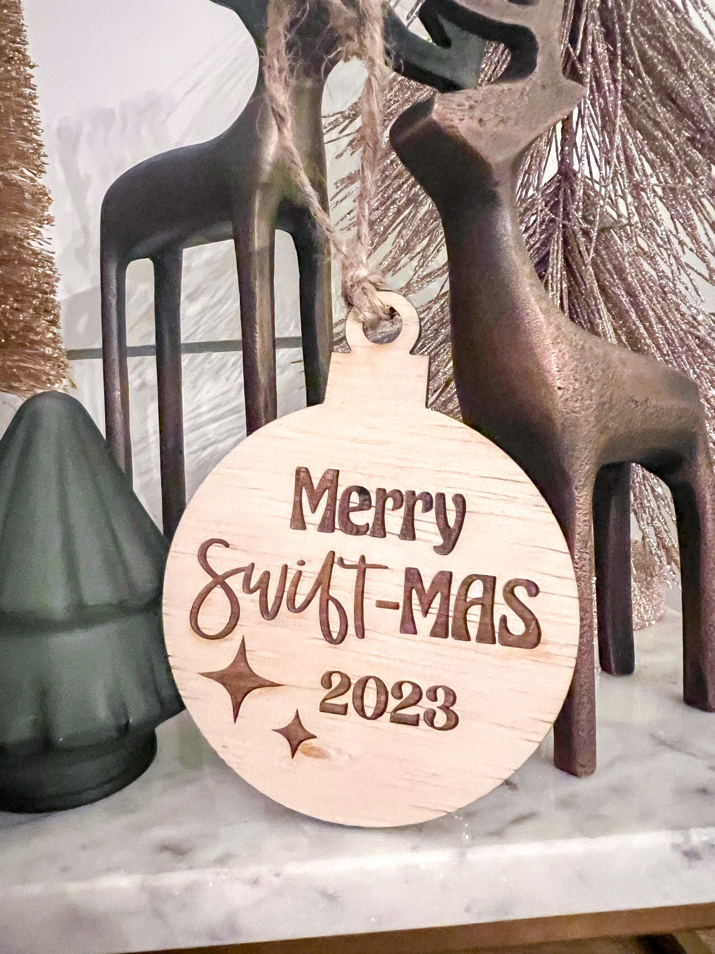 Merry swiftmas ornament