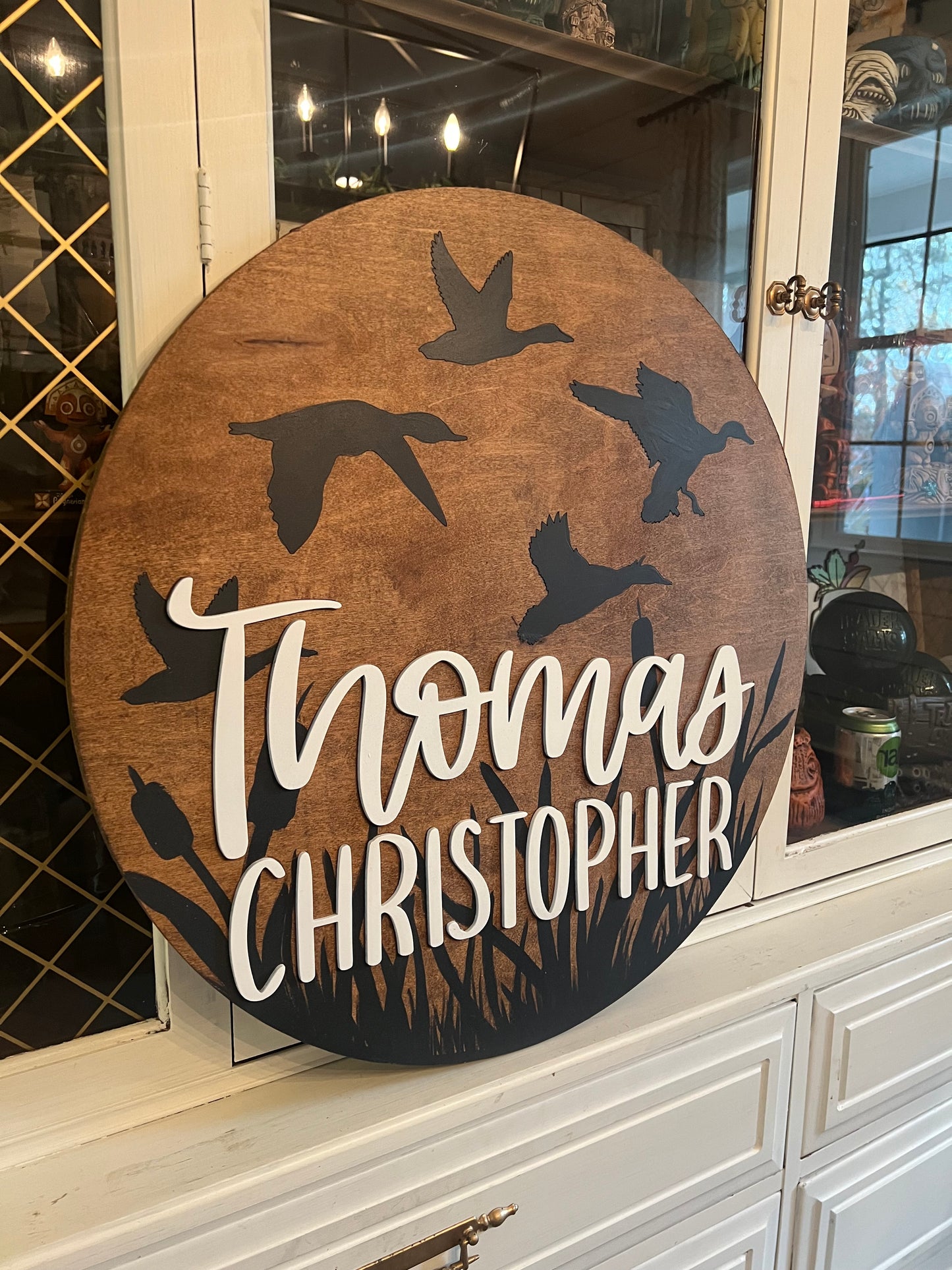 Duck Blind Nursery Sign