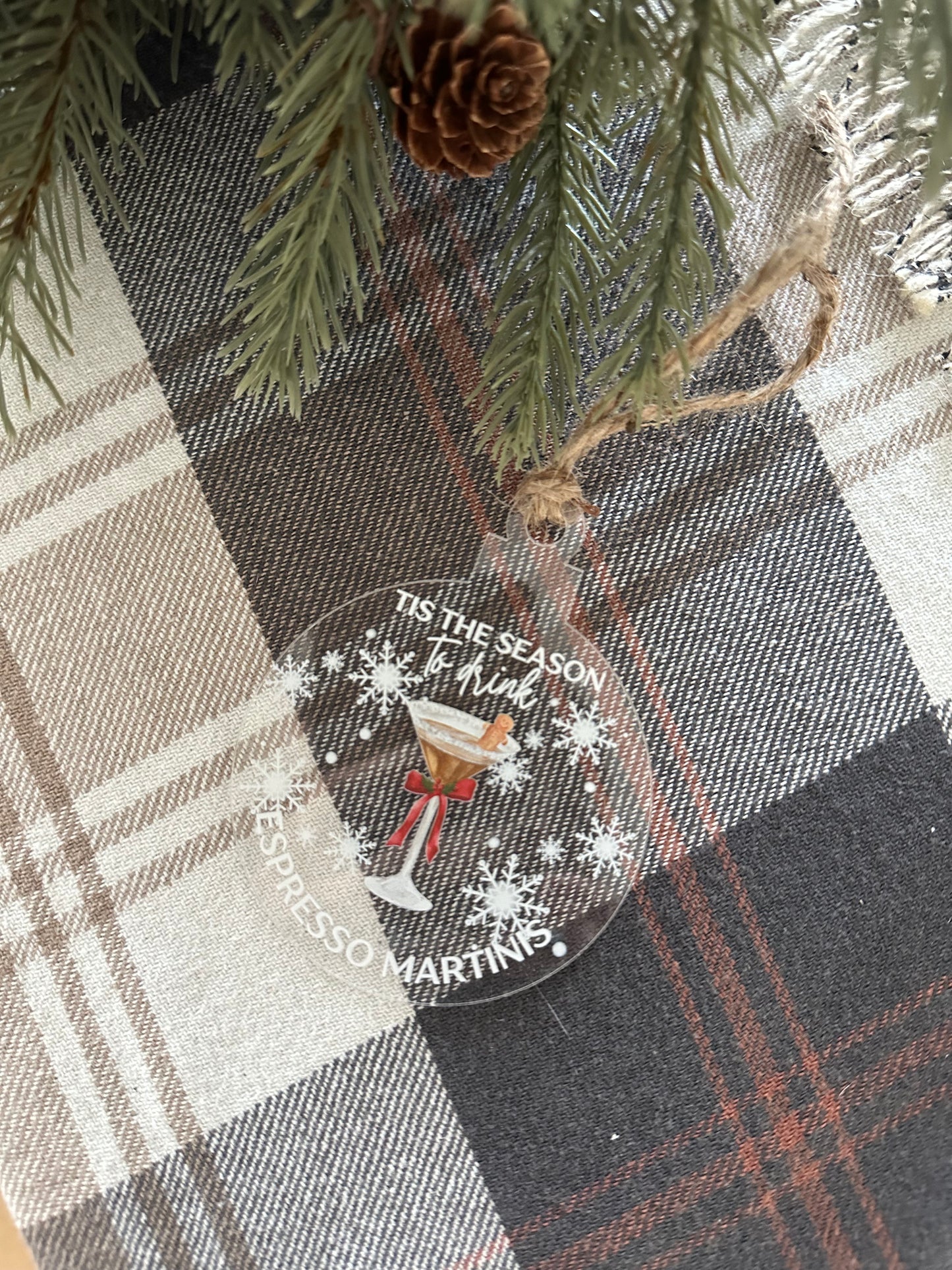 Espresso Martini Season Ornament🍸