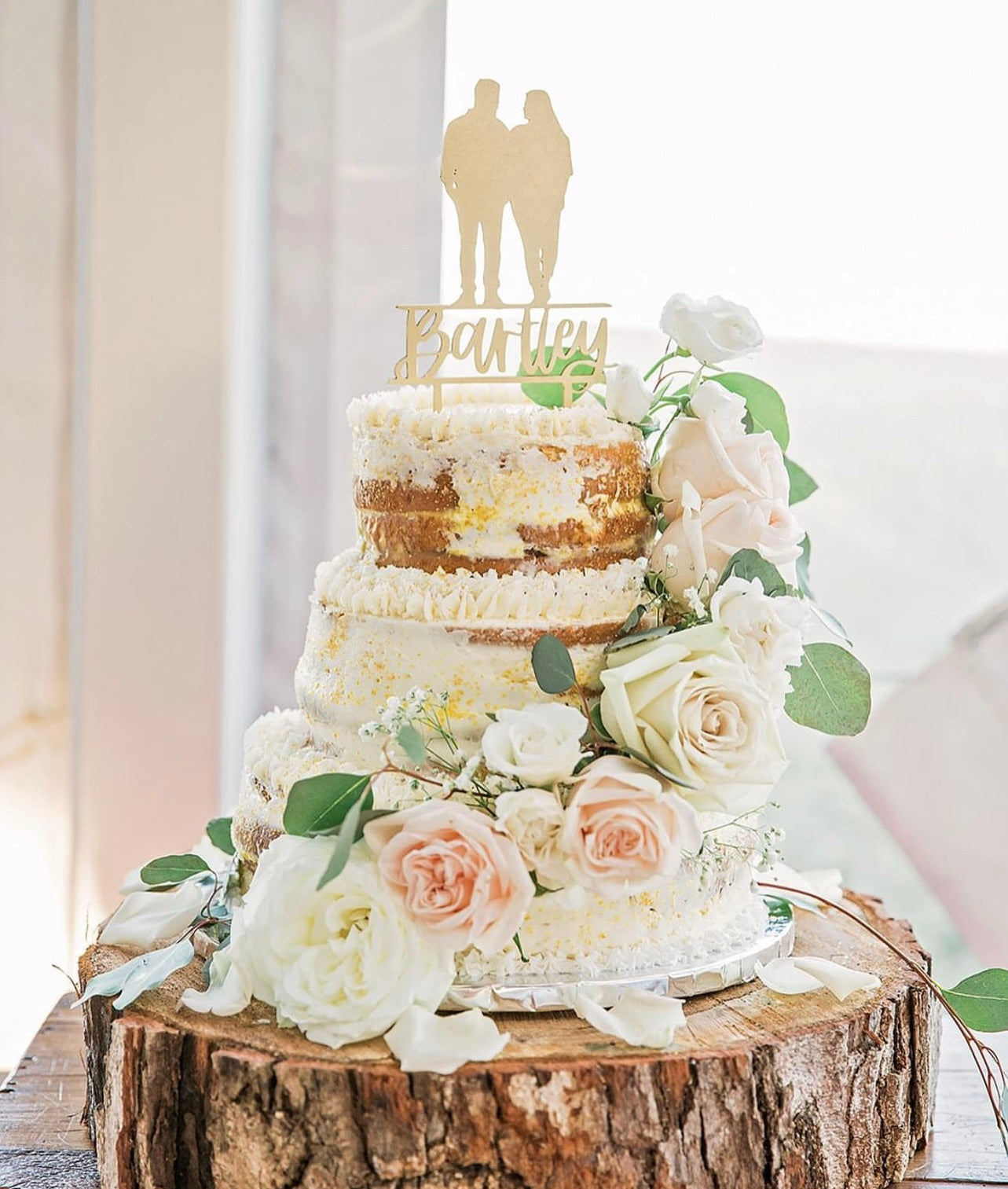 Custom Silohouette Cake Topper