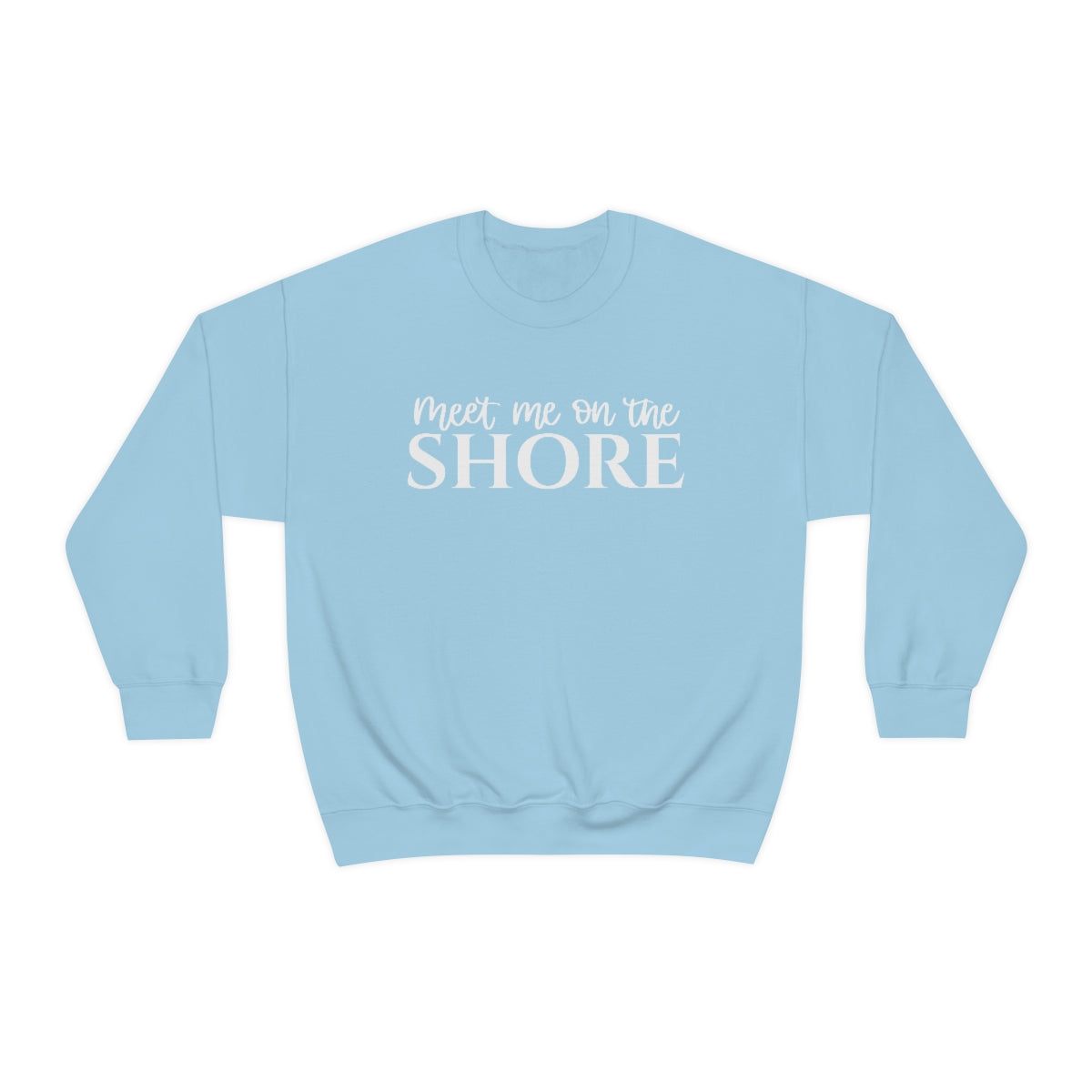 Meet Me on the Shore Unisex crewneck