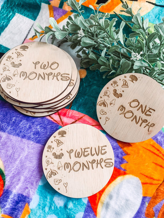 Milestones | baby milestones | wooden | baby shower gift |