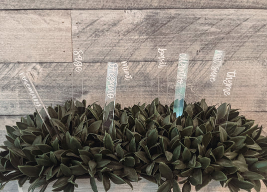 Garden pick tags