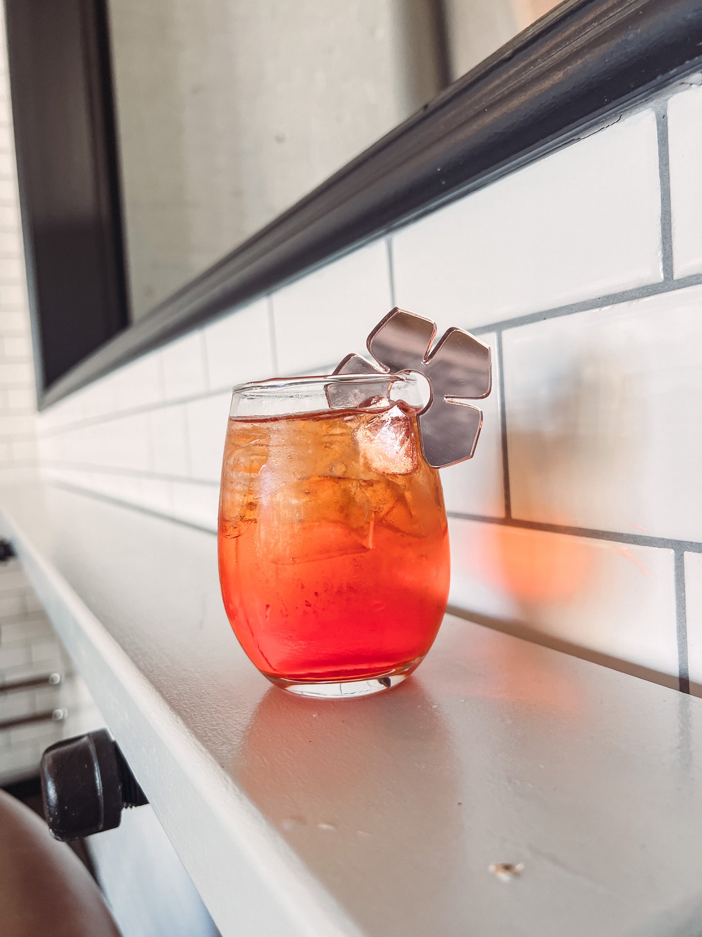 Flower Power Drink Charms
