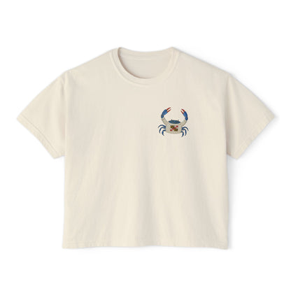 East Coast Crab Crop Top