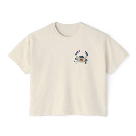 East Coast Crab Crop Top
