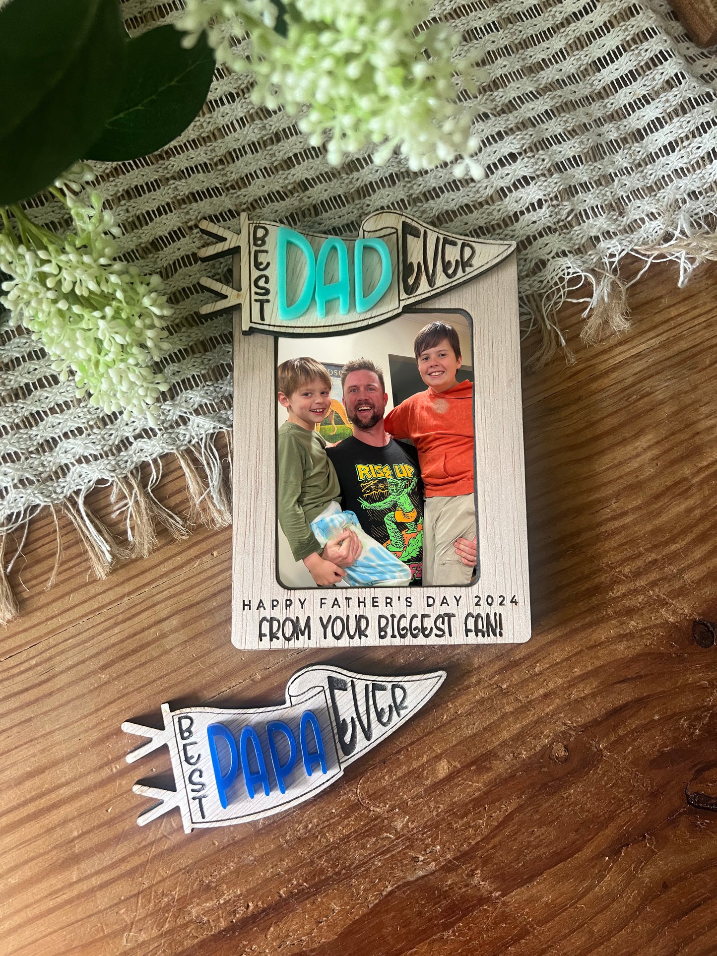 Fathers Day Picture Frame Magnet