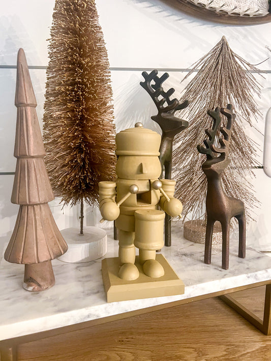 PRE-ORDER THESE SHIP NOV. 17TH- 7" Neutral Nutcracker Drummer