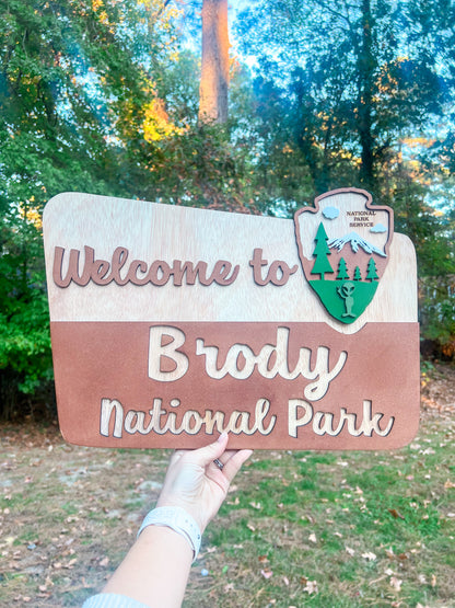 National Park sign