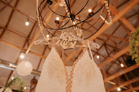 Wedding Dress Hanger Ornament ONLY  | ornament | bridal shower gift | day of wedding | custom hanger | hanger NOT included |