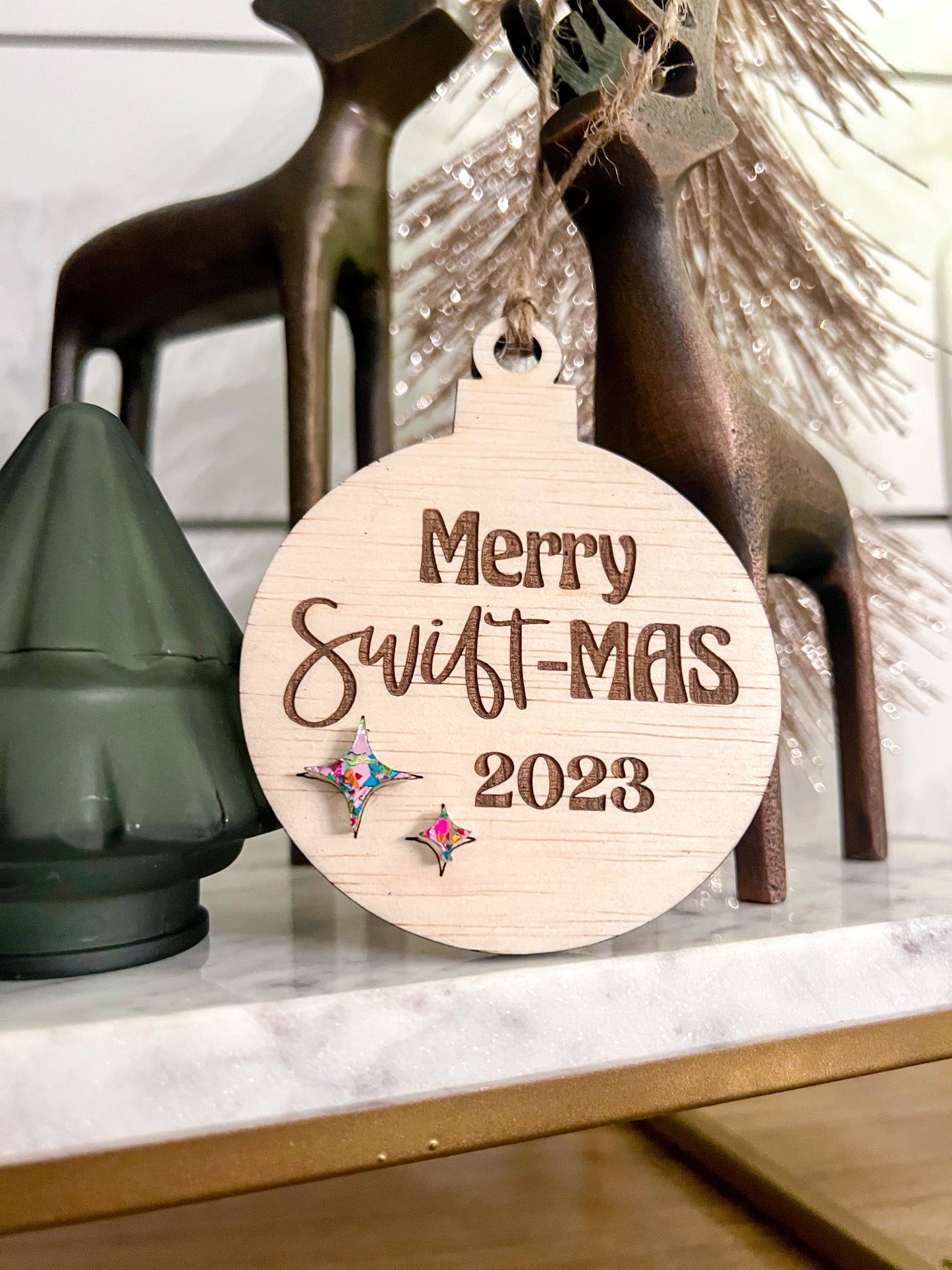 Merry swiftmas ornament