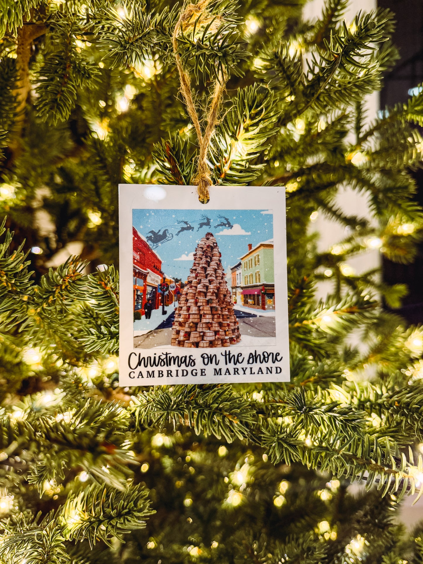 Christmas on The Shore ornament