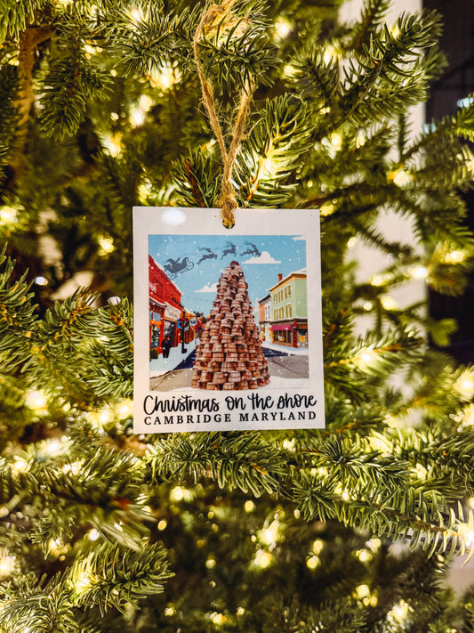 Christmas on The Shore ornament