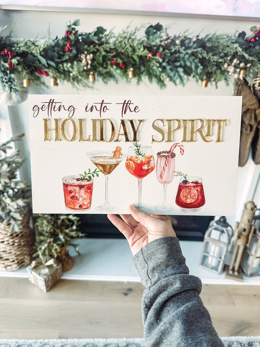 Holiday Spirit Sign