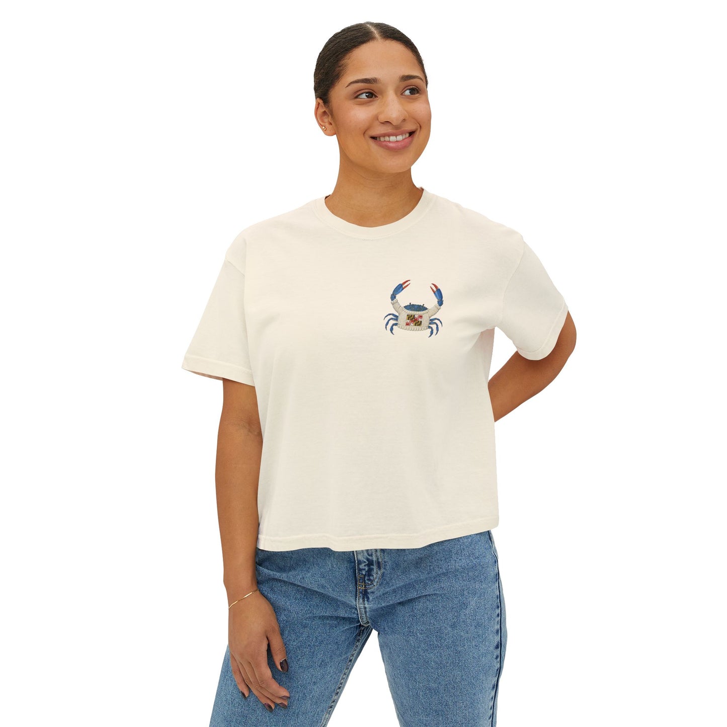 East Coast Crab Crop Top
