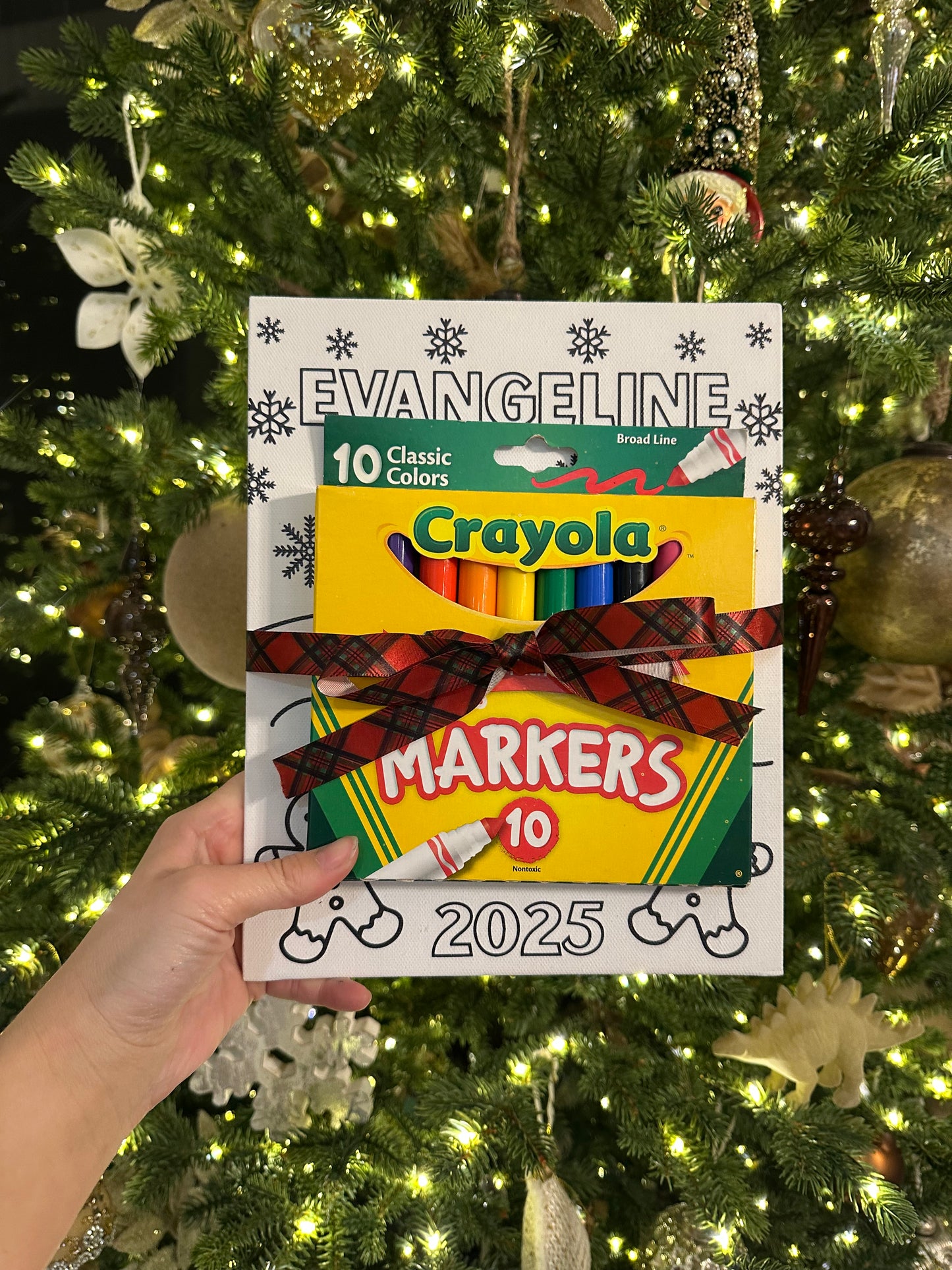 Coloring Canvas Set - stocking stuffer