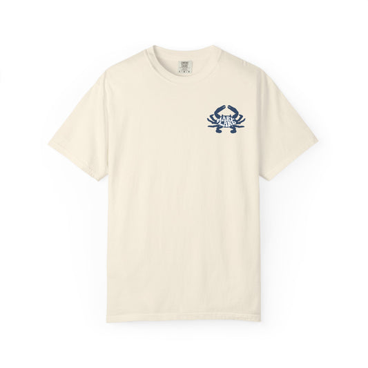 Maryland Crab Graphic T-Shirt, Unisex Beachwear, Nautical Tee, Summer Style, Gift for Ocean Lovers, Casual Wear