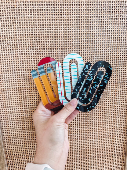OVERSIZED Teacher Paper Clips - 3 pack