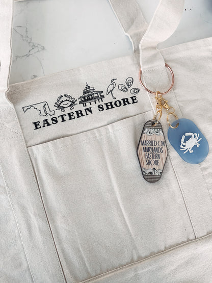 EASTERN SHORE BAG TOTE - MARYLAND BOAT TOTE