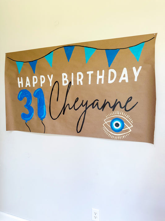 Kraft Paper Banner