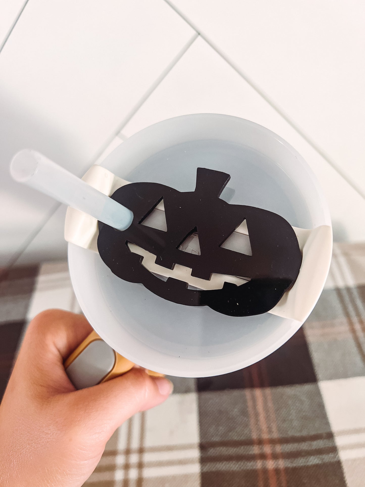 Pumpkin Stanley Tumbler Lid Accessory