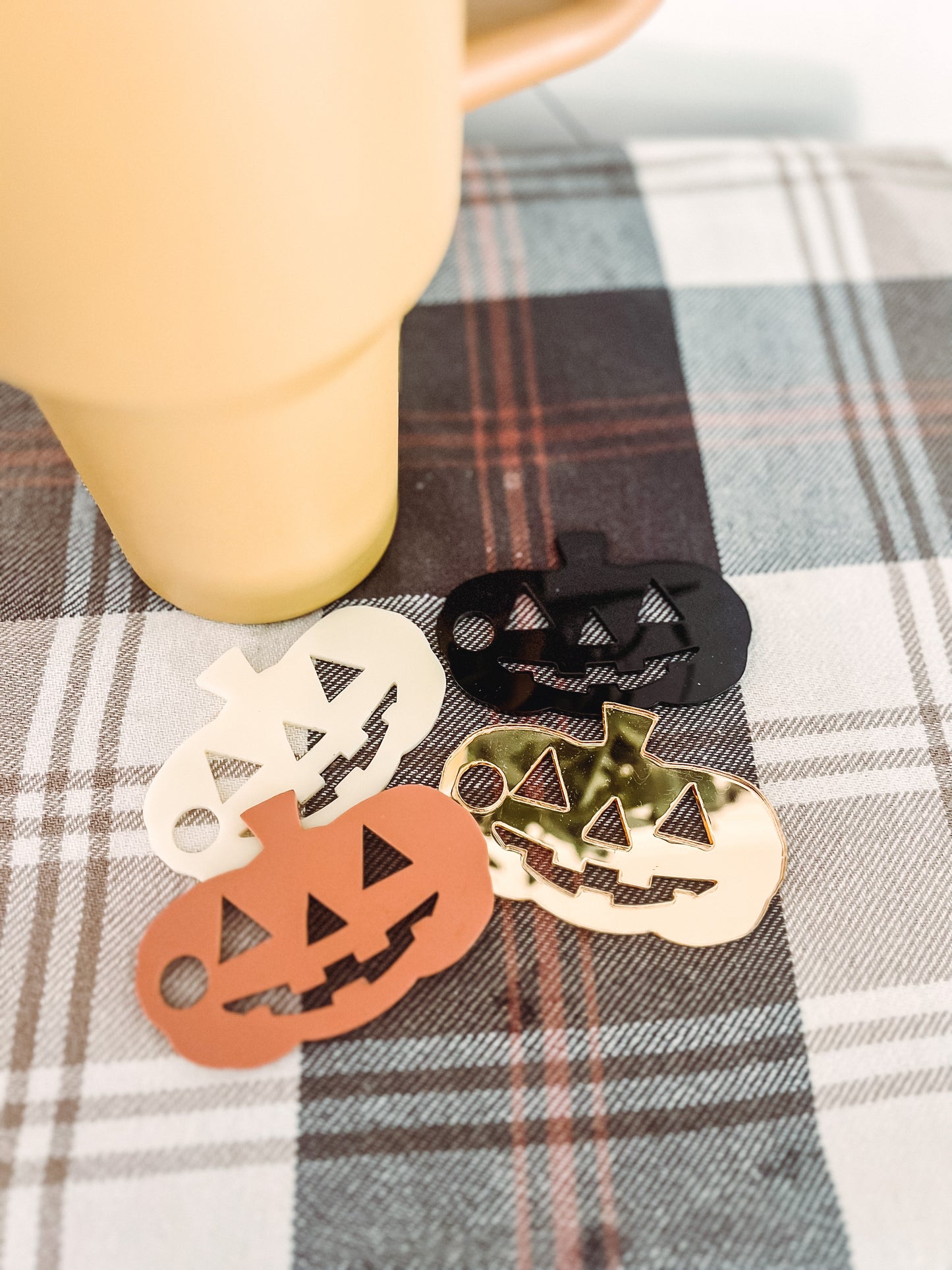 Pumpkin Stanley Tumbler Lid Accessory