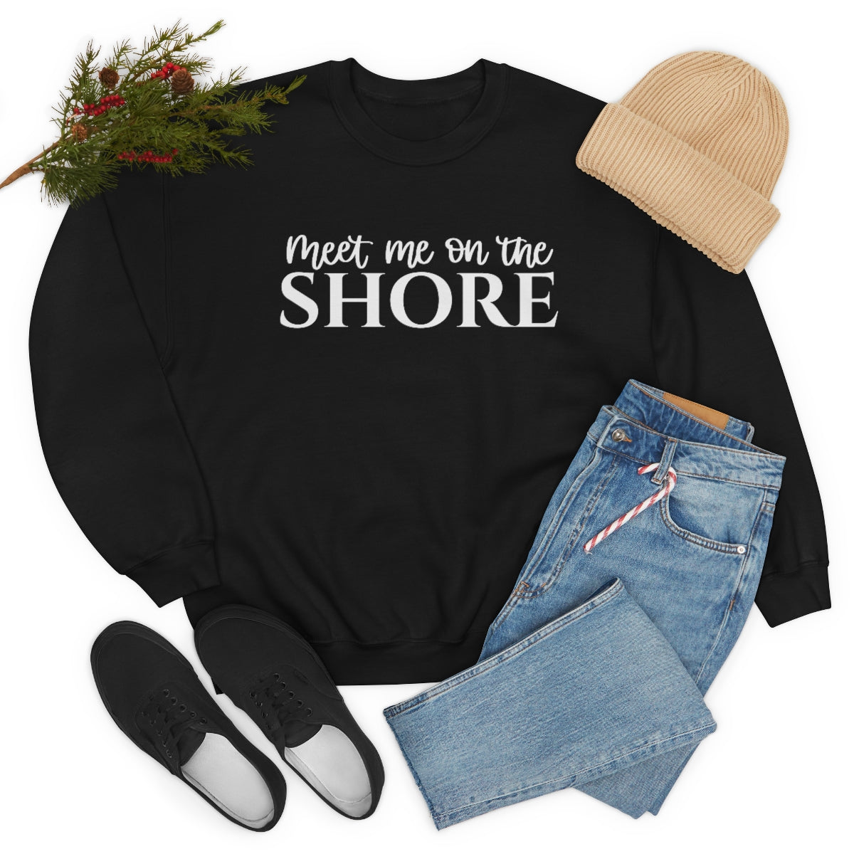 Meet Me on the Shore Unisex crewneck