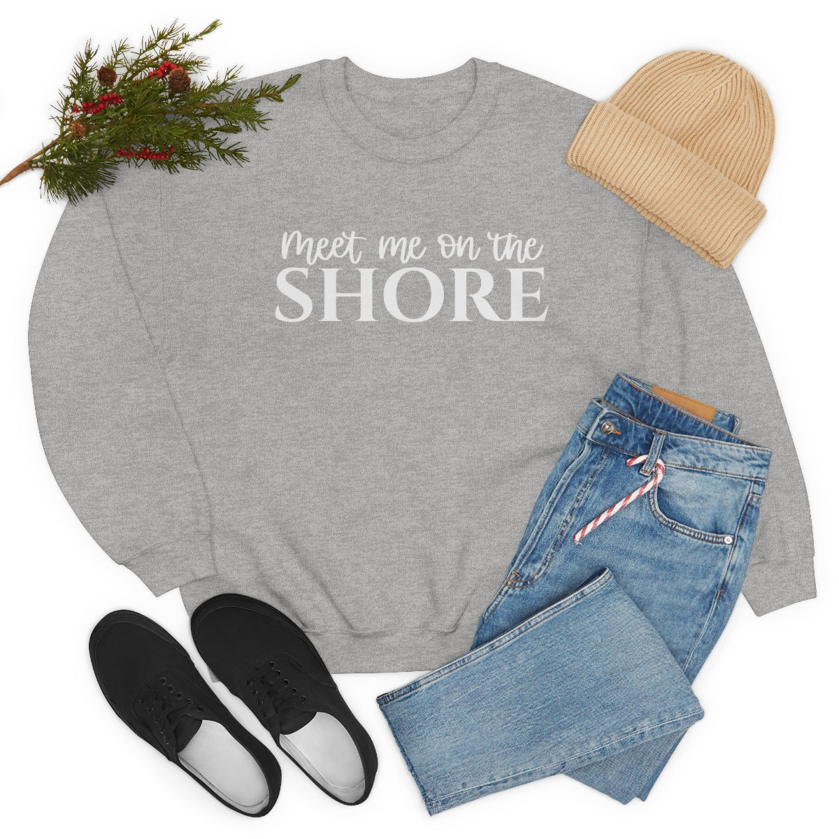 Meet Me on the Shore Unisex crewneck