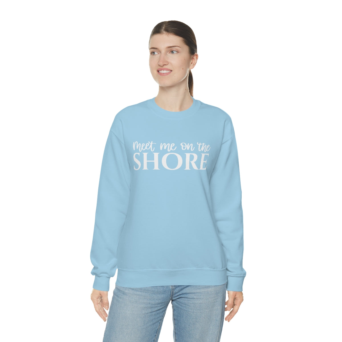 Meet Me on the Shore Unisex crewneck