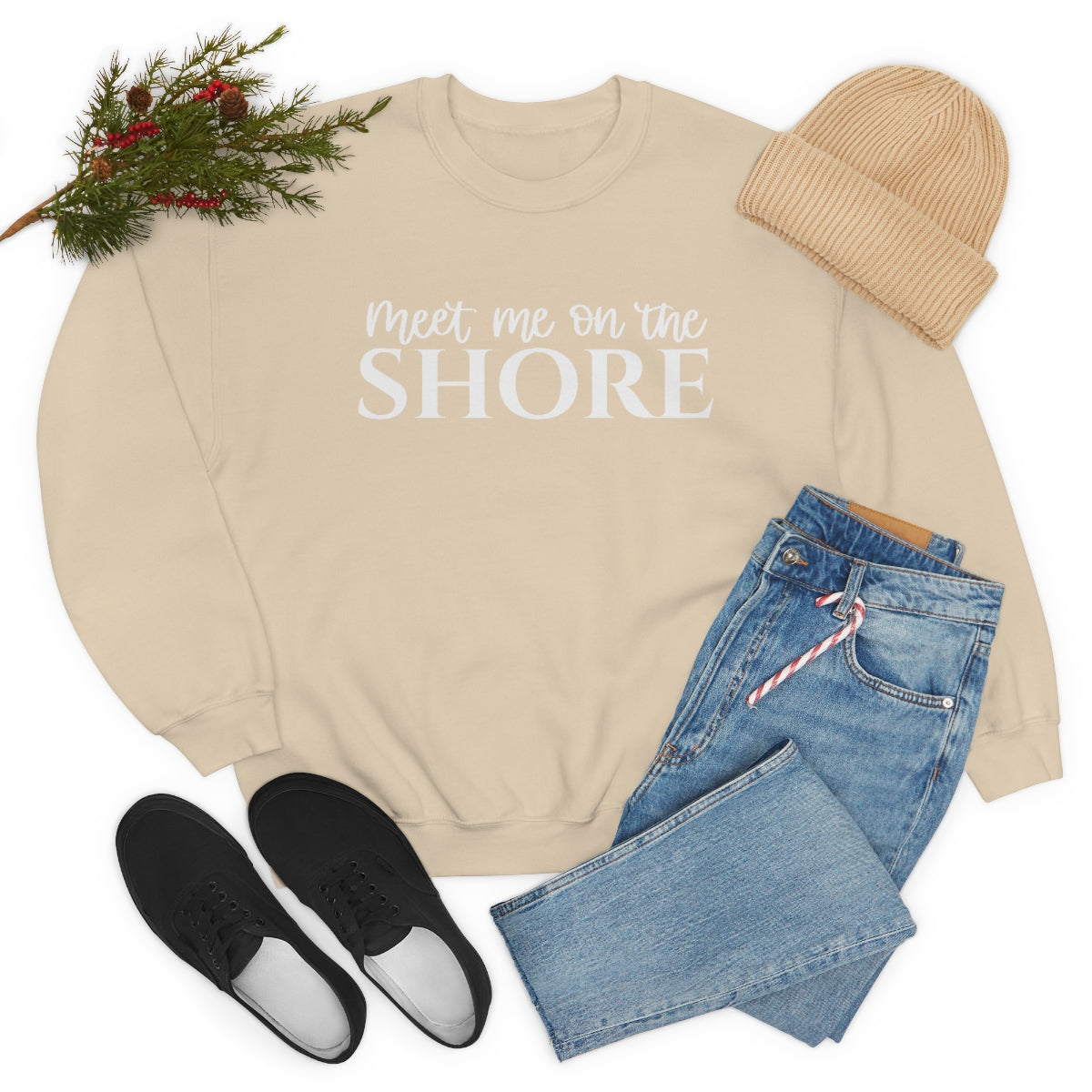 Meet Me on the Shore Unisex crewneck