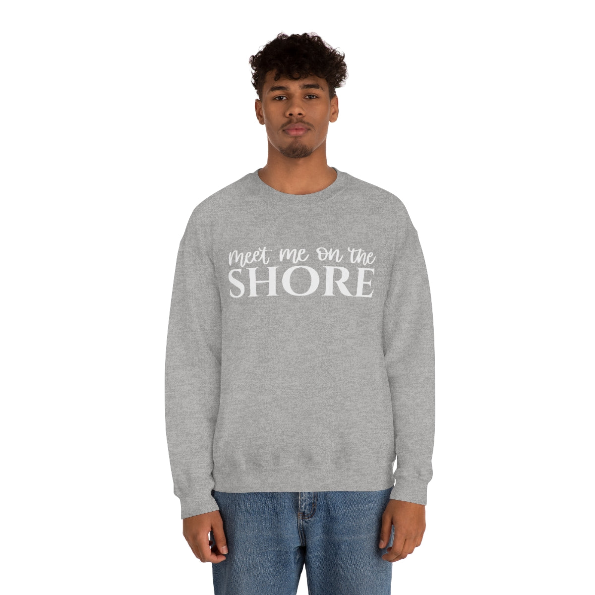 Meet Me on the Shore Unisex crewneck