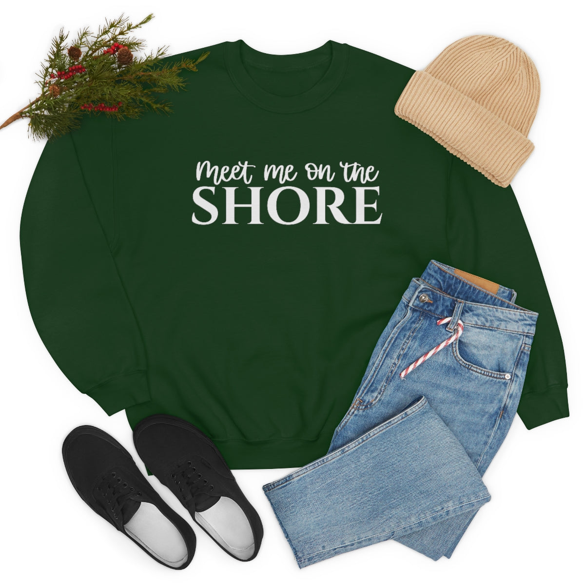 Meet Me on the Shore Unisex crewneck