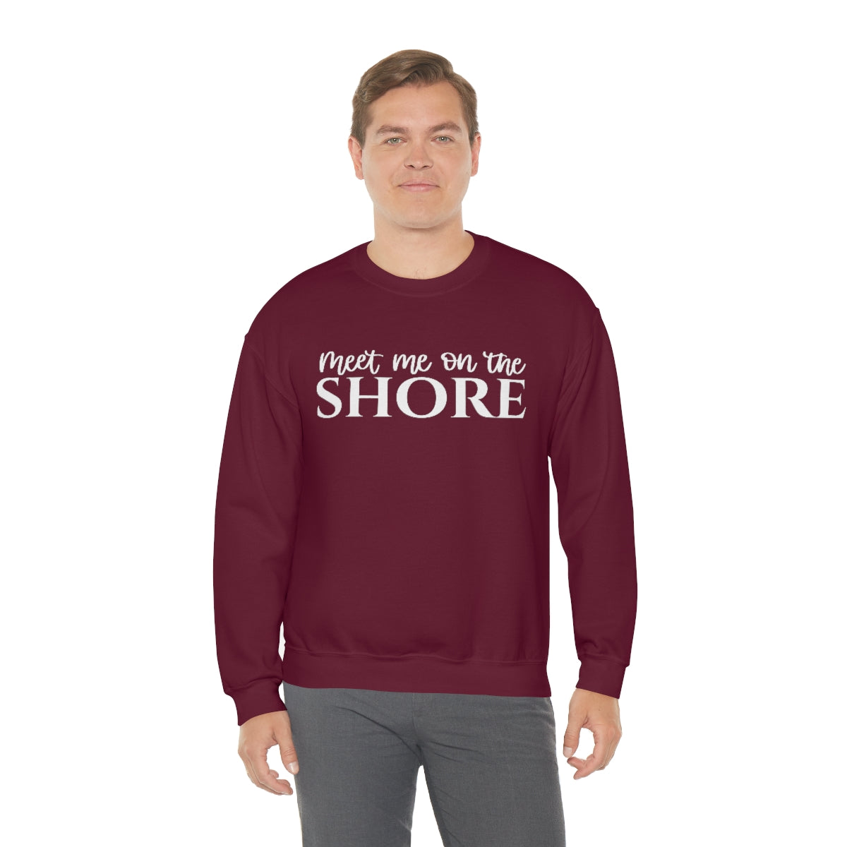 Meet Me on the Shore Unisex crewneck