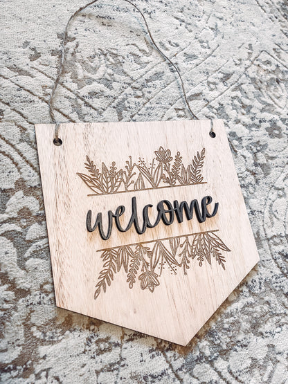 Welcome Pendant