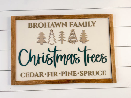 Christmas Tree Farm Sign