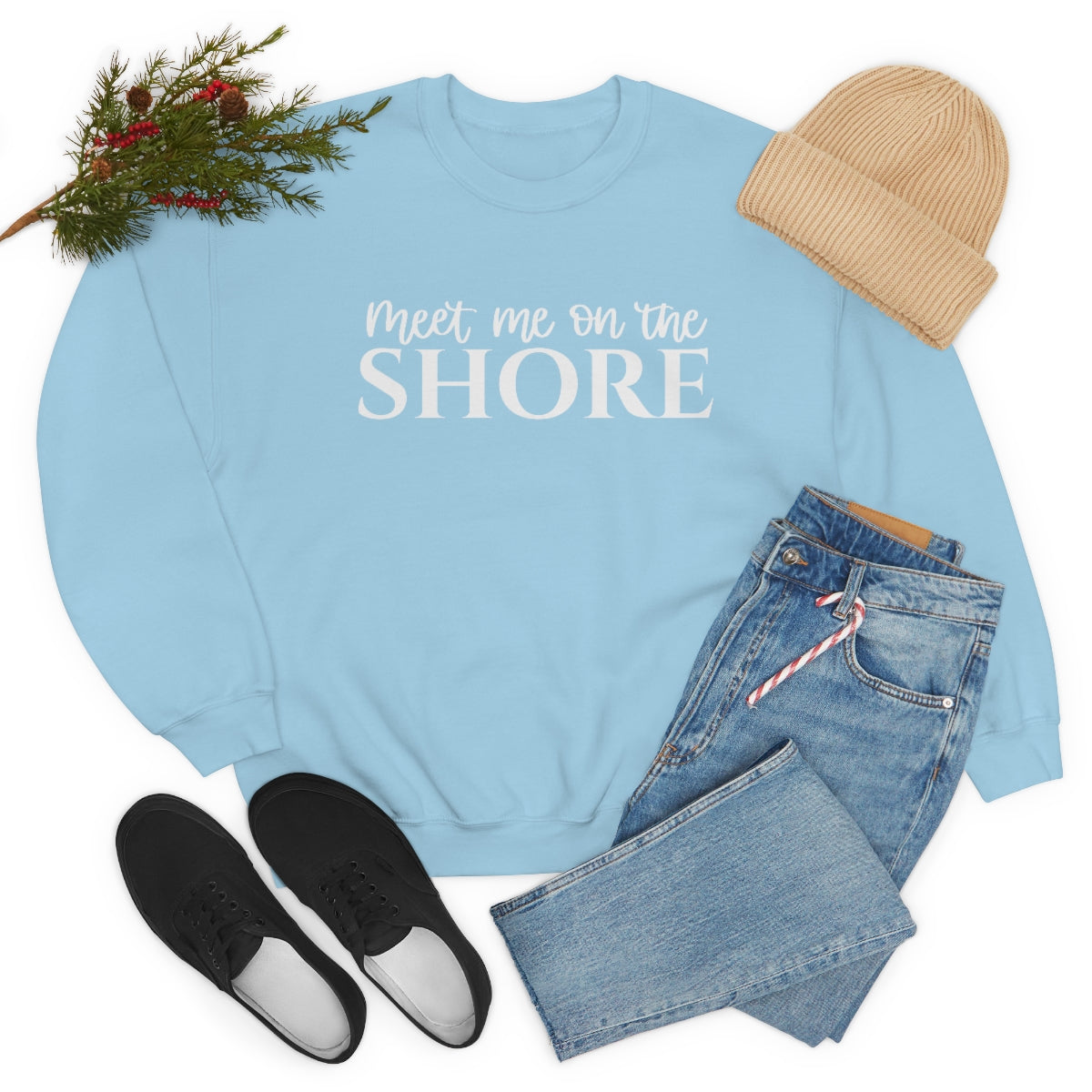 Meet Me on the Shore Unisex crewneck