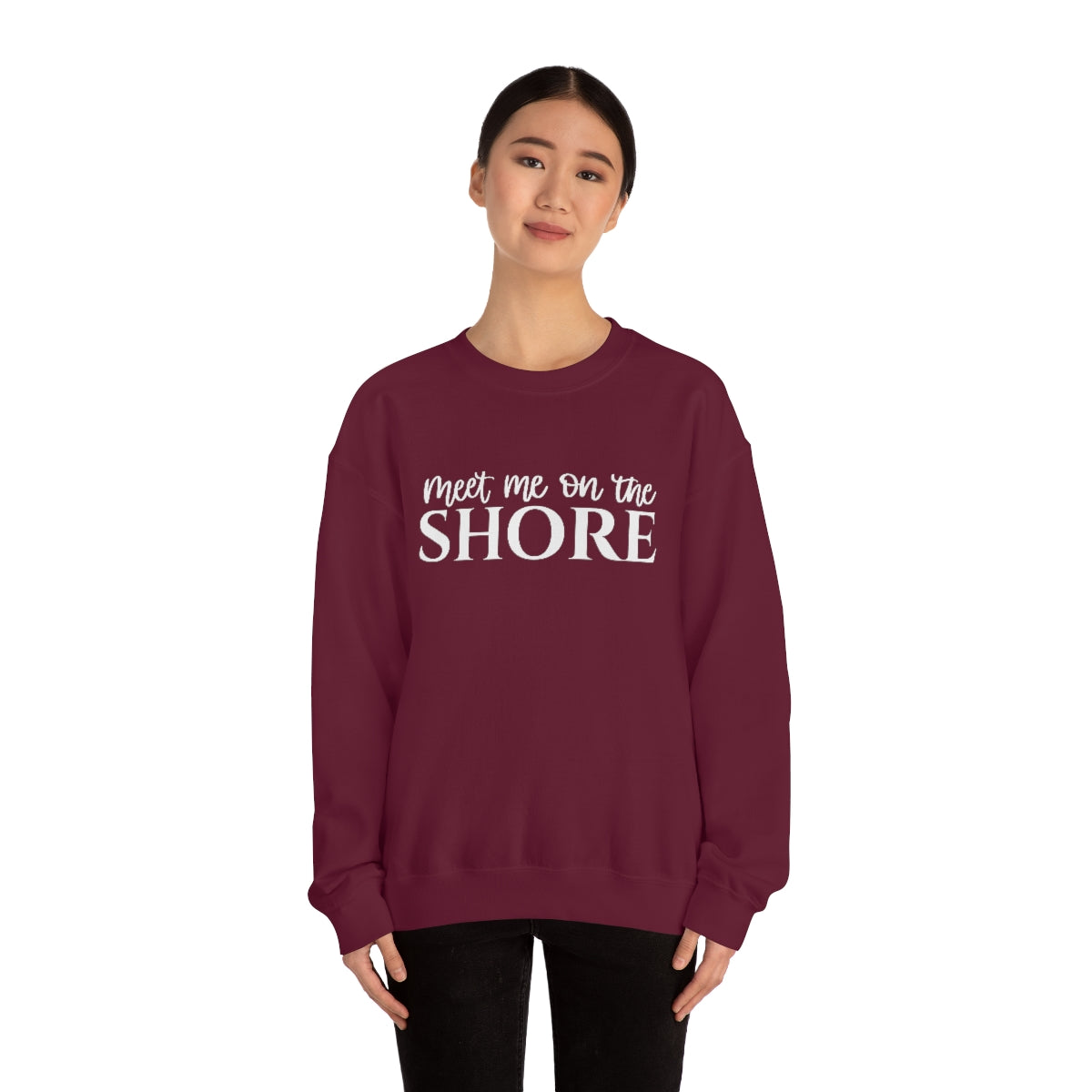 Meet Me on the Shore Unisex crewneck