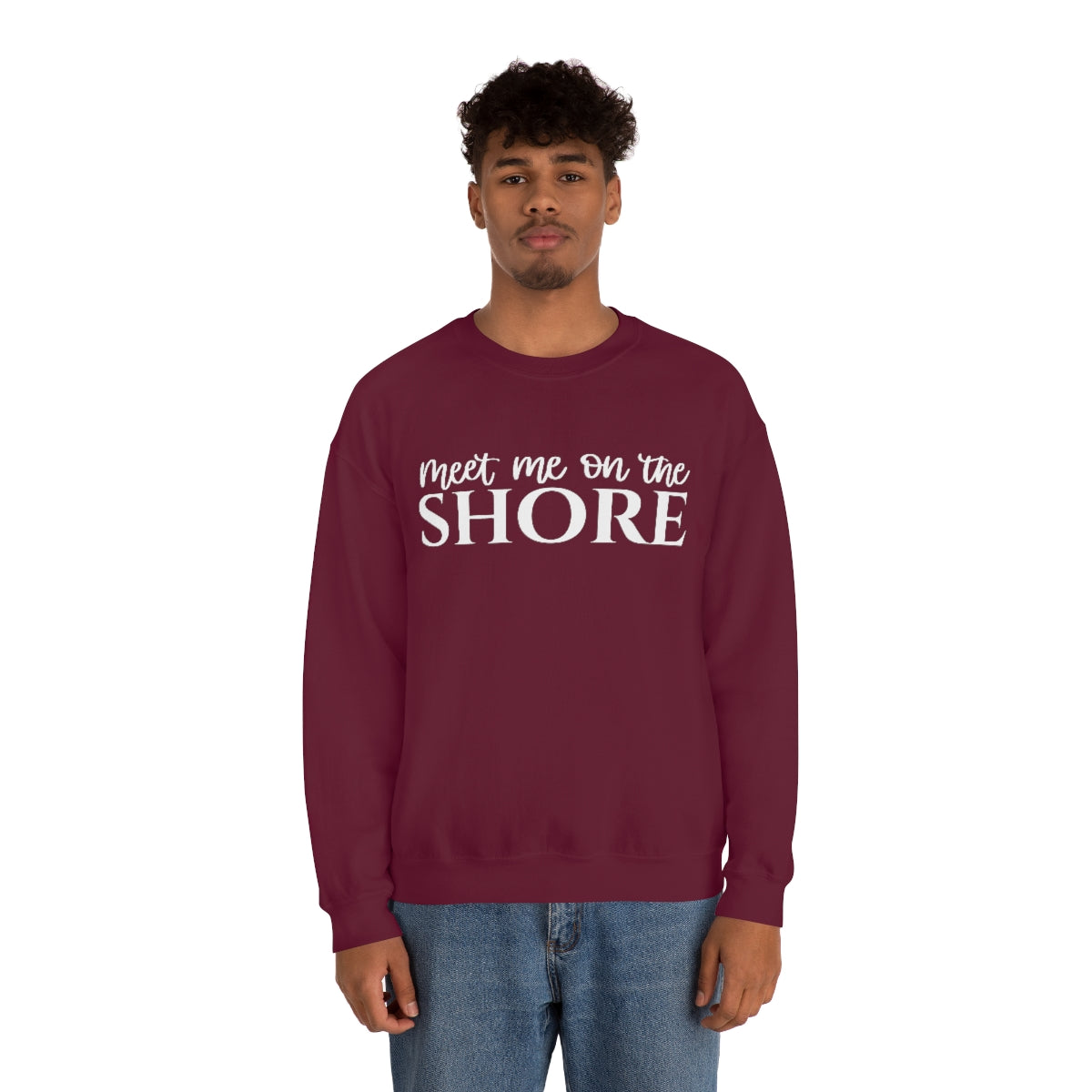 Meet Me on the Shore Unisex crewneck