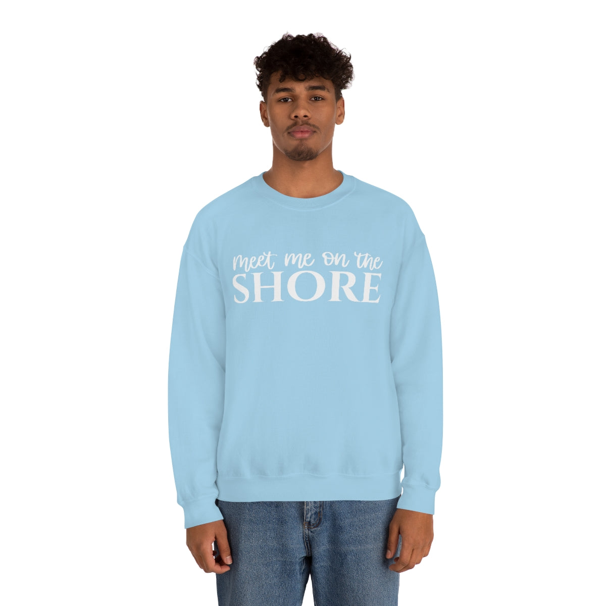 Meet Me on the Shore Unisex crewneck