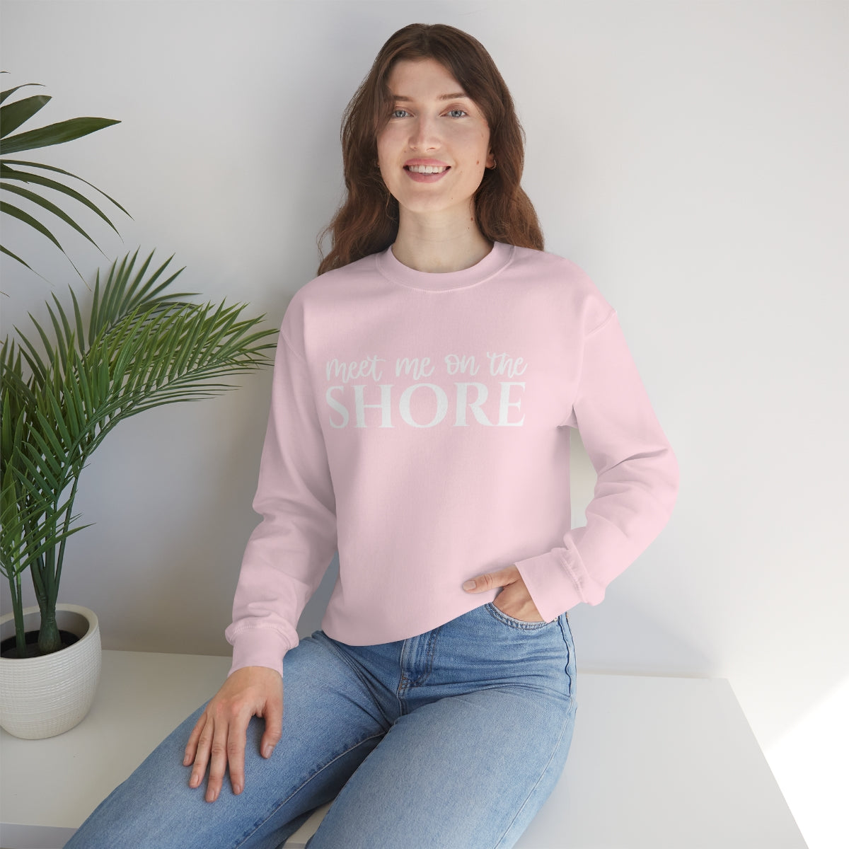 Meet Me on the Shore Unisex crewneck