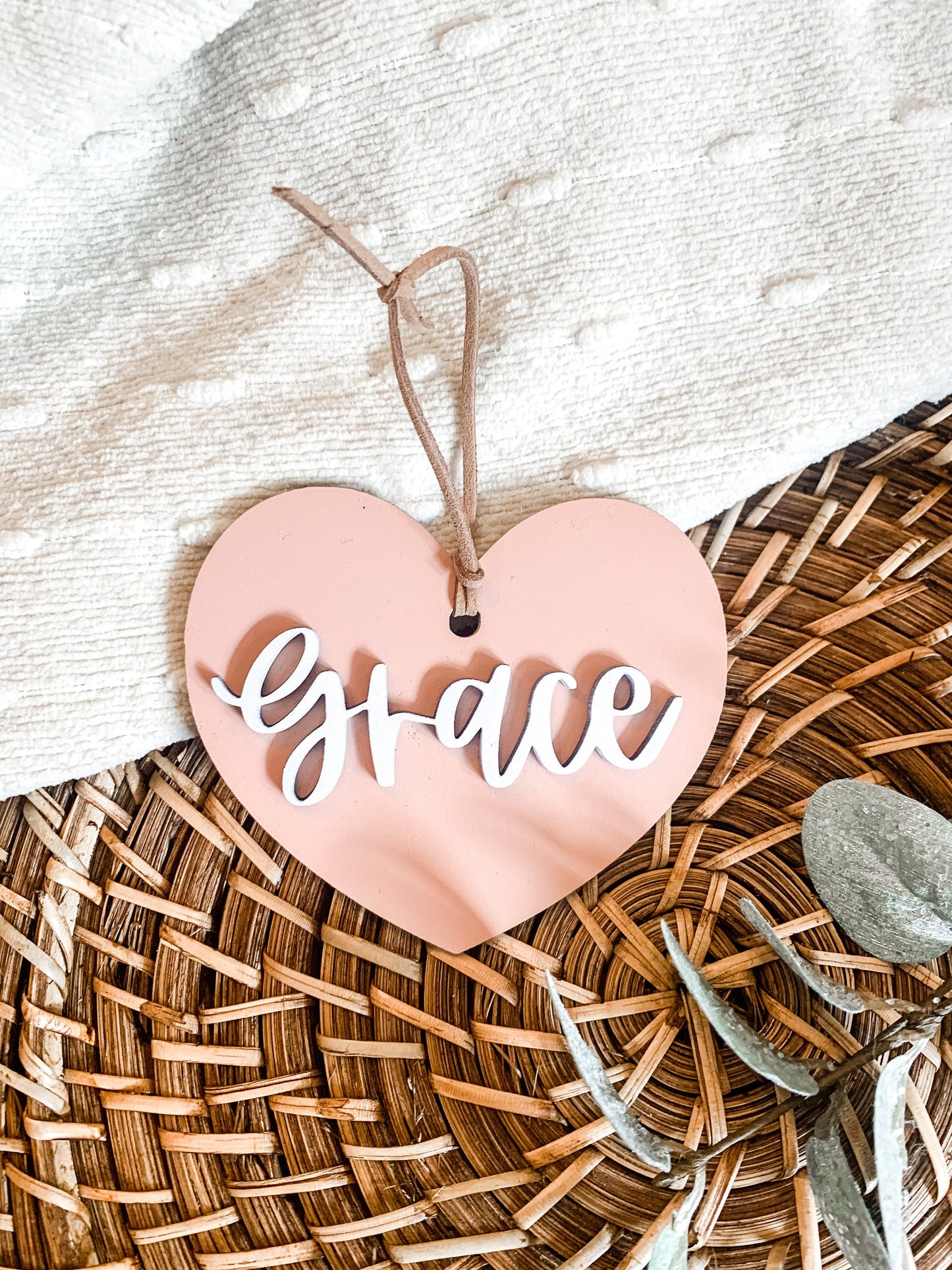 Valentine’s Day heart tag